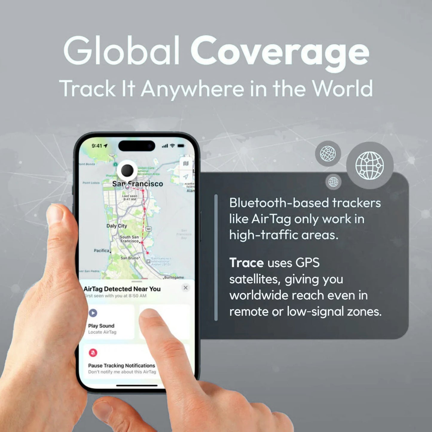DriveSync Trace ™ - Not Just a GPS Car Tracker. Your Everything Finder.