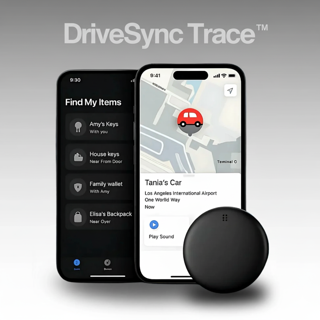 DriveSync Trace ™ - Not Just a GPS Car Tracker. Your Everything Finder.
